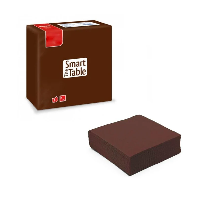 100 pz Tovagliolo monouso 40x40 marrone € 2,60 + Iva