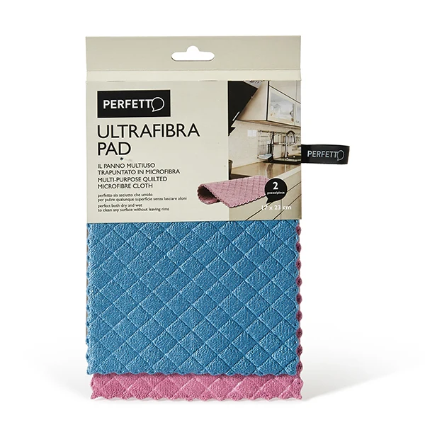 PERFETTO - 0319F - Panno Ultrafibra Touch - 35 x 35 cm - colori assortiti - Perfetto - 105769 - Conf. da 1 Pz.