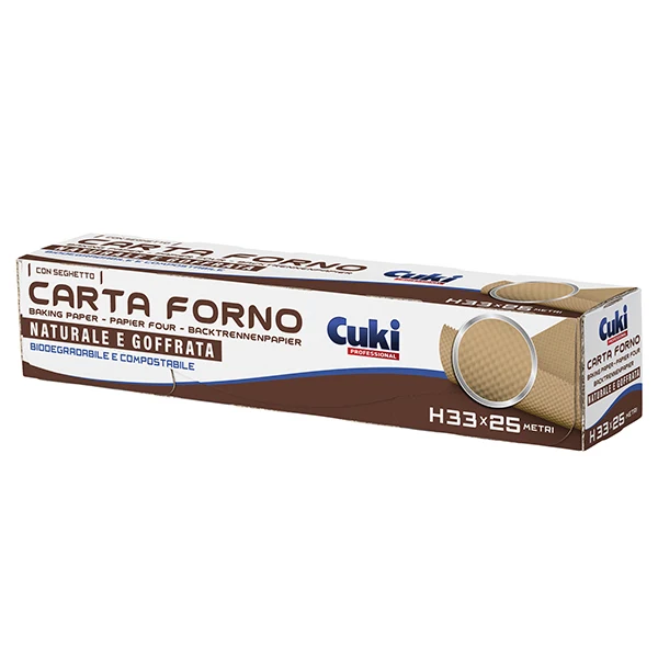 Cuki Professional - 4633025 - Rotolo Carta Forno - goffrata - 33 cm x 25 m - Cuki Professional - 105733 - Conf. da 1 Pz.