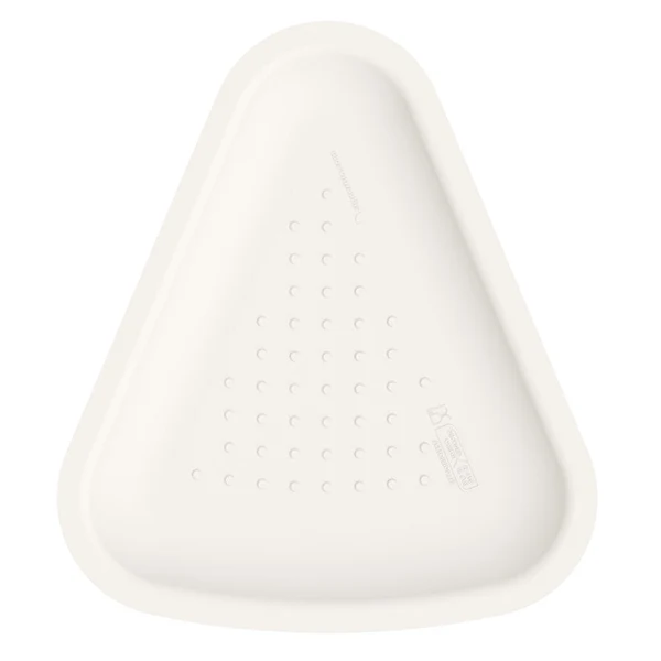 Signor Bio - BTT001BIO125F - Vassoio pizza - 1-6 - 23 x 26 cm - bianco - Signor Bio - conf. 125 pezzi - 105715 - Conf. da 1 Pz.