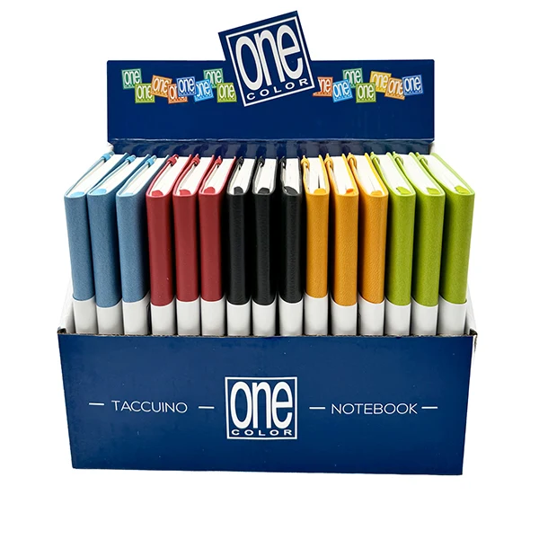 BLASETTI - 8742 - Taccuini One Color - A6 - rigata - 64 fogli - 70 gr - Blasetti - display 15 pezzi - 105301 - Conf. da 1 Pz.