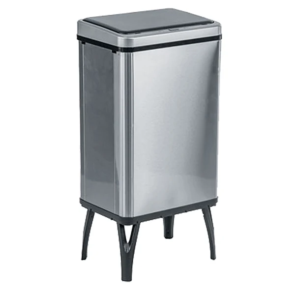Medial - 109240 - Gettacarte pieghevole Houdini - con coperchio - 35,5 x 26 x 71,5 cm - 40 L - acciaio inox - Medial - 104762 - Conf. da 1 Pz.