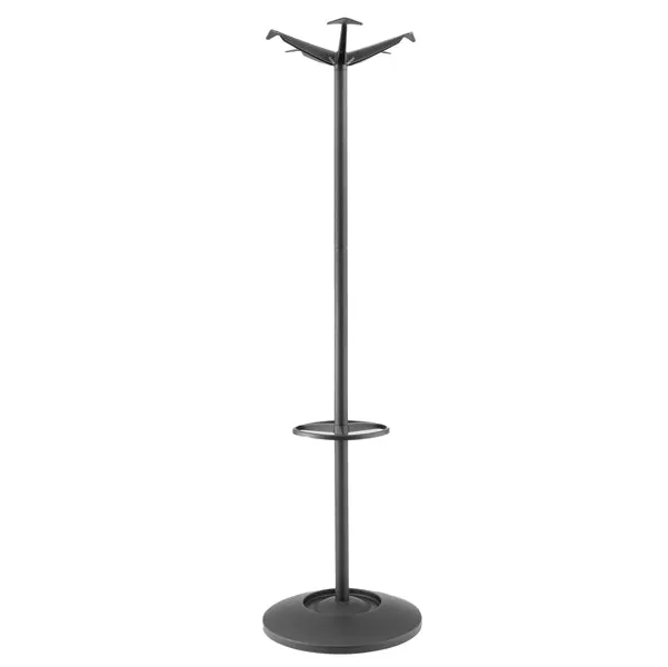 Unisit - APUST-N - Appendiabiti Stelo - 40 x 173 cm - metallo - nero - Unisit - 93990 - Conf. da 1 Pz.