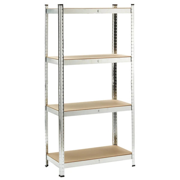 X-Robust - S1851044 - Scaffale in metallo e MFD - 4 ripiani - X-Robust - 91861 - Conf. da 1 Pz.