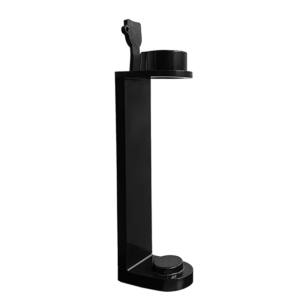 Beauty Escape - KIT_STAFFA - Supporto murale - per dispenser cortesia ricaricabile - plastica - nero - Beauty Escape - 105954 - Conf. da 2 Pz.