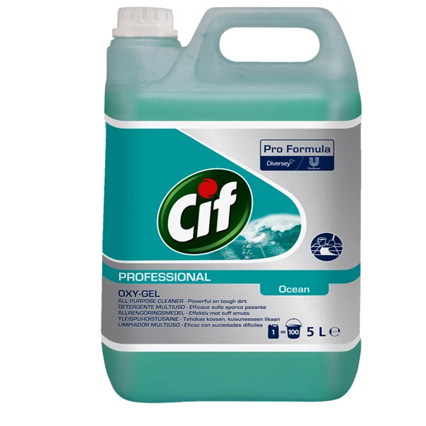 CIF - 7517870 - Gel Oxy - per pavimenti - 5 lt - Cif - 95460 - Conf. da 1 Pz.