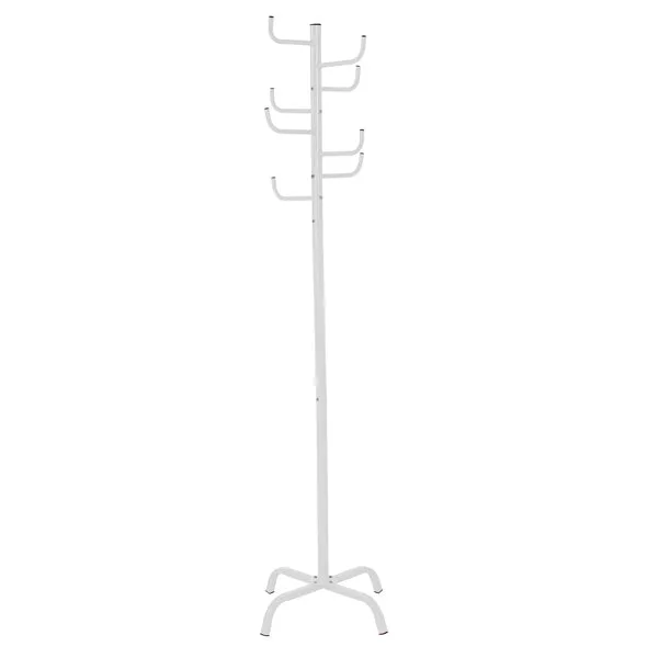 King Collection - A1007614 - Appendiabiti - 8 posti - 175 cm - acciaio - bianco - King Collection - 93987 - Conf. da 1 Pz.
