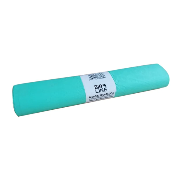 No Brand - H1O052R - Sacchi bio - 90 x 120 cm - 120 L - 19 micron - verde - conf. 10 pezzi - 91328 - Conf. da 1 Pz.