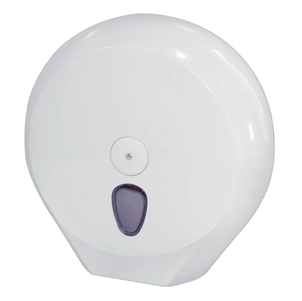 MAR PLAST - A75811 - Dispenser carta igienica rotolo Maxi Jumbo - 33,5 x 12,8 x 33,5 cm - rotolo diametro 29 cm - bianco - Mar Plast - 76526 - Conf. da 1 Pz.