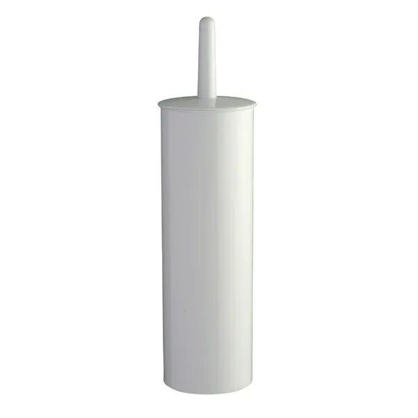 Medial - 104100 - Portascopino WC Basica - da terra - ABS - diametro 10,3 cm - altezza 39,5 cm - bianco - Medial - 70969 - Conf. da 1 Pz.