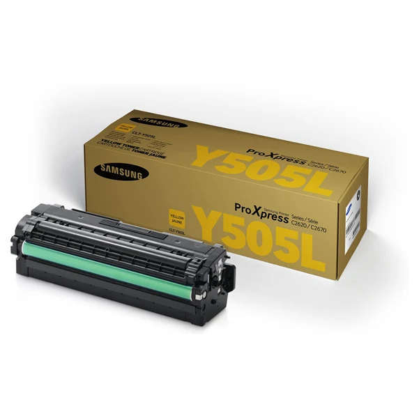 SAMSUNG - SU512A - Samsung-HP - Toner originale - Giallo - CLTY505L-ELS - 3.500 pag - SAMSU512A - Conf. da 1 Pz.