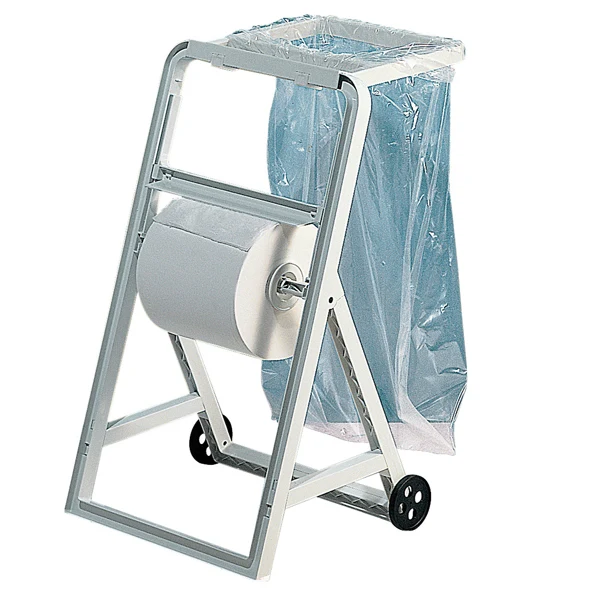 MAR PLAST - A57801 - Portasacco per dispenser a cavalletto - ABS - 4,2x35,6x40 cm - bianco - Mar Plast - 61086 - Conf. da 1 Pz.