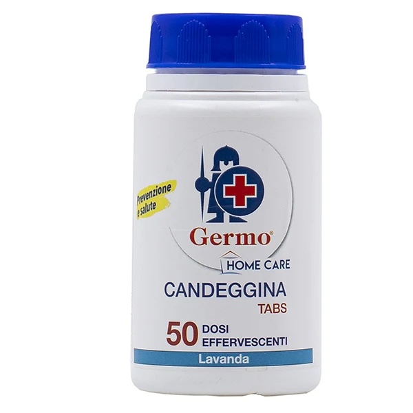 Germo - T202 - Candeggina Tab - lavanda - Germo - conf. 50 pezzi - 105914 - Conf. da 1 Pz.