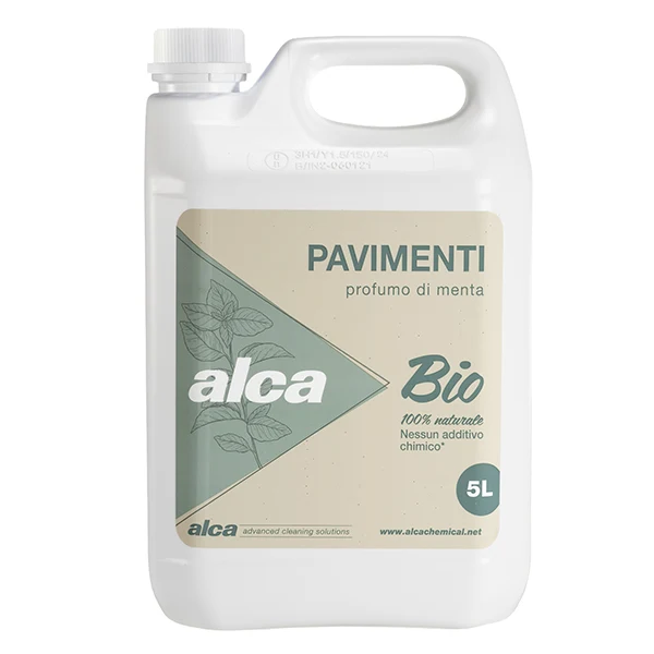 ALCA - ALC1295 - Detergente pavimenti Bio - menta - 5 L - Alca - 105814 - Conf. da 1 Pz.