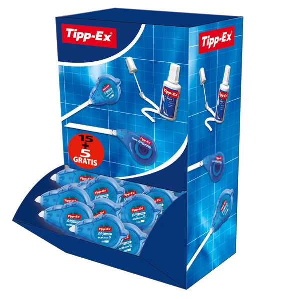 TIPP-EX - 8794242 - Correttore a nastro Easy Refill - 5 mm x 14 mt - Tipp Ex - box 10 pezzi - 89226 - Conf. da 1 Pz.