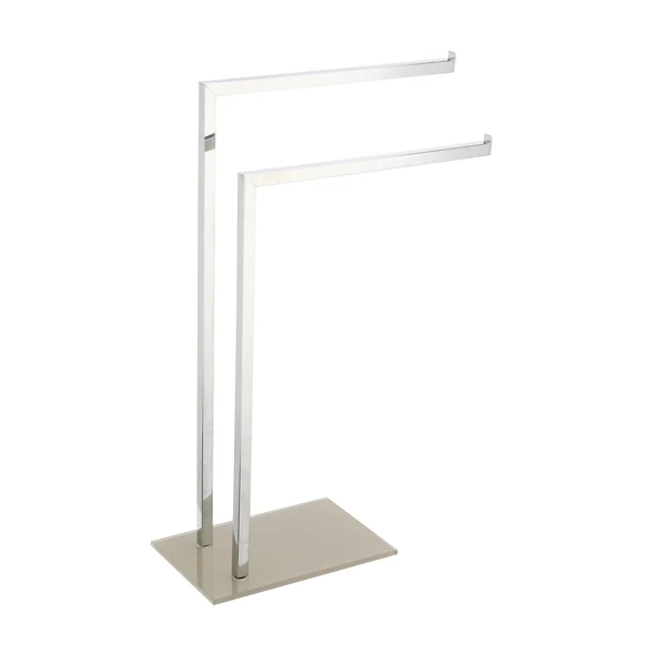 King Collection - P1407429-C - Piantana porta asciugamani - grigio tortora - King Collection - 91554 - Conf. da 1 Pz.