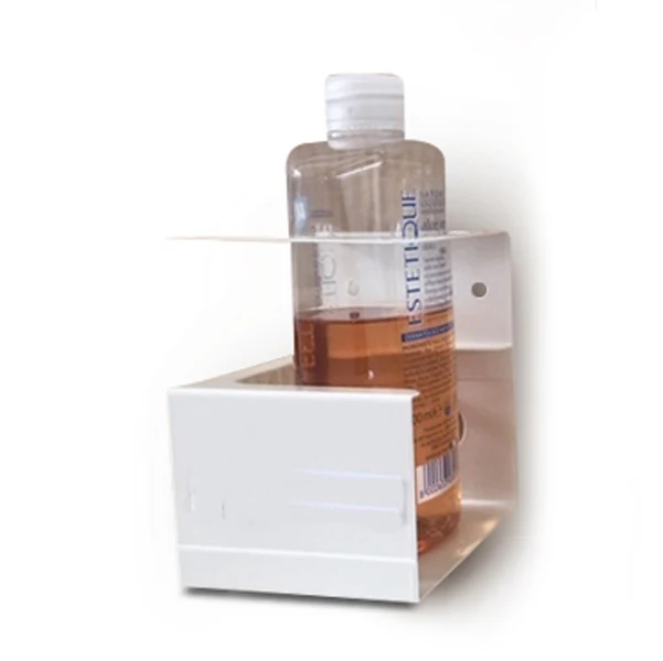 METALPLUS - 5010-2 - Supporto da parete porta dispenser da 500ml - max Ø 80mm - Metalplus - 90399 - Conf. da 1 Pz.