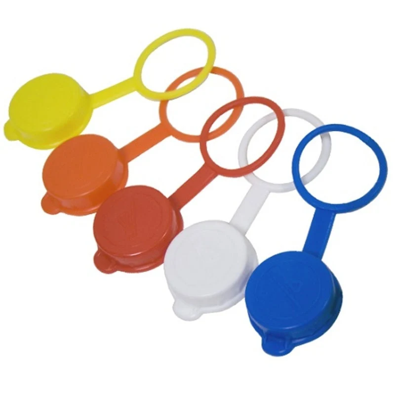 Tappi in Plastica Multicolor con Anello per Bottiglie – Confezione da 1000 Pezzi