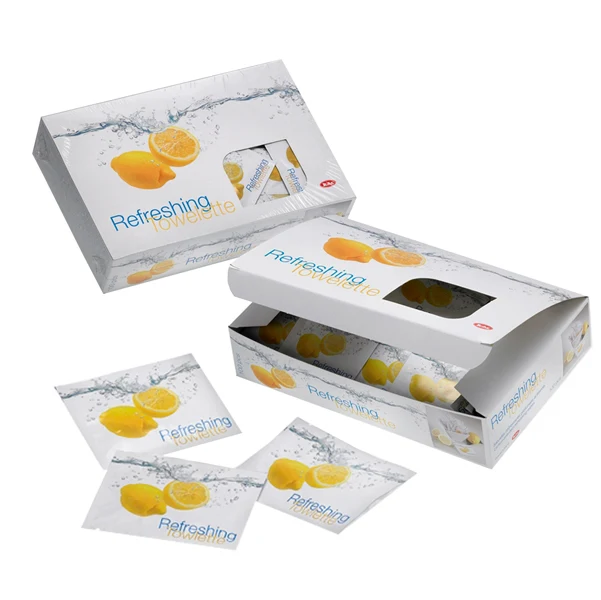 Leone - T6304.C100 - Salviette al limone di Sorrento - Leone - box 100 pezzi - 90262 - Conf. da 1 Pz.