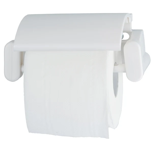 Medial - 104101 - Portarotolo carta igienica ABS - 17 × 11,7 × 7 cm - bianco - Medial - 89406 - Conf. da 1 Pz.