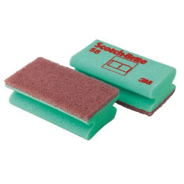 SCOTCH-BRITE - 7000037578 - Spugne accoppiate - verde - Scotch-Brite - conf.10 pezzi - 91816 - Conf. da 1 Pz.