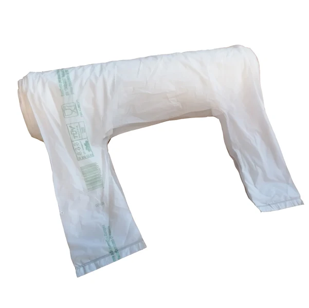 No Brand - G1D009R - Shoppers Maxi - 30x60 cm - mater-bi - bianco - rotolo 100 pezzi - 91323 - Conf. da 12 Pz.