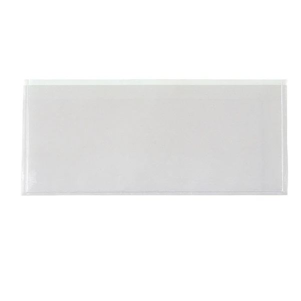 SEI ROTA - 318126 - Busta autoadesiva TR 22 - rettangolare - PVC - 22 x 10 cm - trasparente - Sei Rota - conf. 10 pezzi - 25317 - Conf. da 1 Pz.
