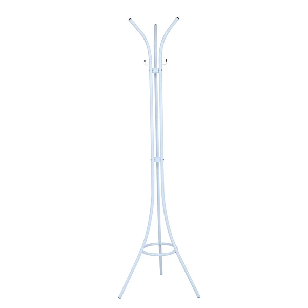 King Collection - A1007634 - Appendiabiti - 3 supporti - 175 cm - acciaio - bianco - King Collection - 93988 - Conf. da 1 Pz.