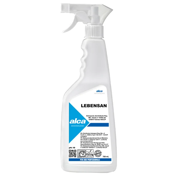 ALCA - ALC1115 - Disinfettante lebensan Trigger - 750ml - Alca - 89434 - Conf. da 1 Pz.