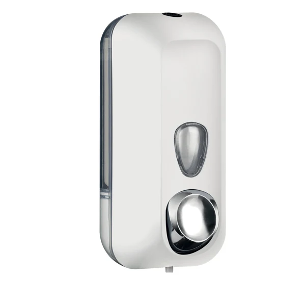 MAR PLAST - A71401AW - Dispenser sapone EColored - murale - capacità 0,55 L - adamello white - Mar Plast - 73962 - Conf. da 1 Pz.