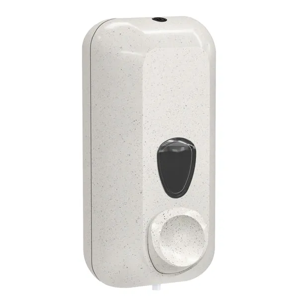 MAR PLAST - A71411WD - Dispenser sapone Woodplastic - murale - capacità 0,55 L - bianco - Mar Plast - 96759 - Conf. da 1 Pz.