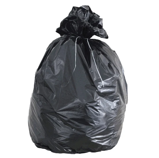 Rolsac - 20534 - Sacchi - 80 x 110 cm - 130 L - 49 micron - MDPE-HDPE - nero - Rolsac - scatola 100 pezzi - 89619 - Conf. da 1 Pz.