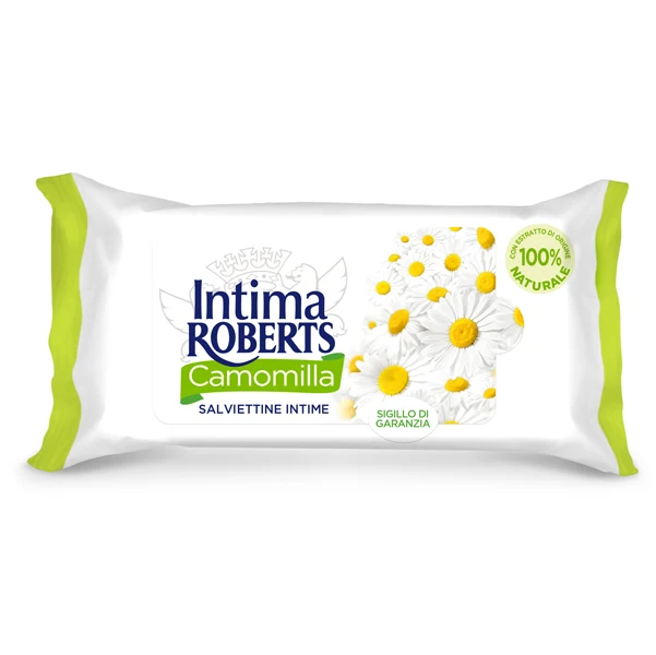 NEUTRO ROBERTS - 7004390 - Salviette intime camomilla - Neutro Roberts - conf. 12 pezzi - 70945 - Conf. da 1 Pz.