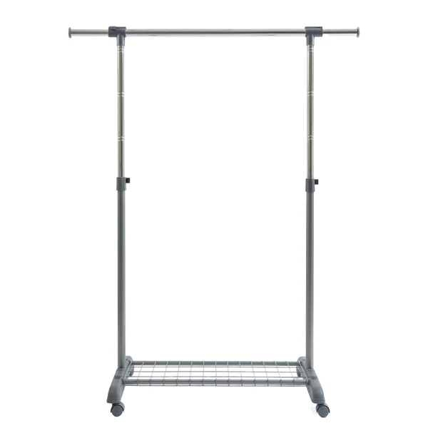 PERFETTO - 0511 - Appendiabiti su ruote Gastone - 1 barra - Perfetto - 100557 - Conf. da 1 Pz.