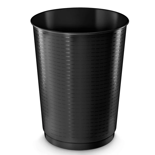 CEP - 1001330161 - Cestino gettacarte - altezza 49,5 cm - diametro 38 cm - 40 L - nero - CEP - 72581 - Conf. da 1 Pz.