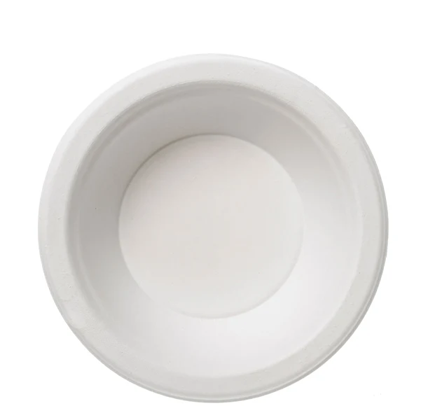 Leone - Q2021.I - Ciotola monouso Bio - rotonda - diametro 19 cm - 680 ml - cellulosa-canna da zucchero - bianco - Leone - conf. 50 pezzi - 90256 - Conf. da 1 Pz.