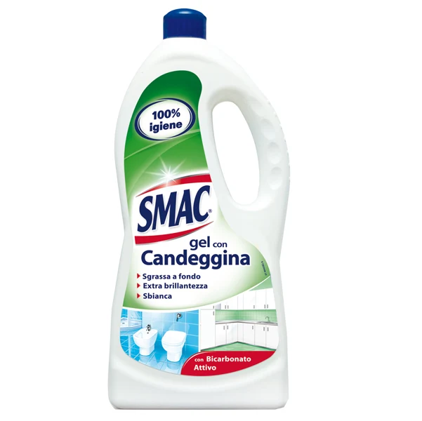 SMAC - M74724 - Gel con candeggina - 850 ml - Smac - 69932 - Conf. da 1 Pz.