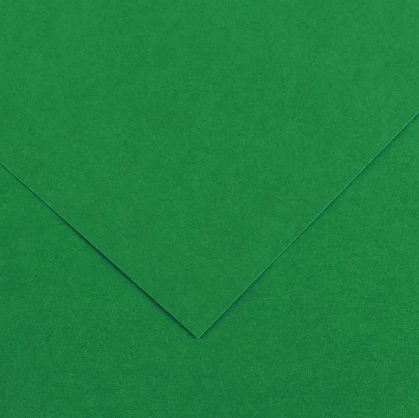 CANSON - 200041216 - Foglio Colorline - 70x100 cm - 220 gr - verde vivo - Canson - 85587 - Conf. da 25 Pz.