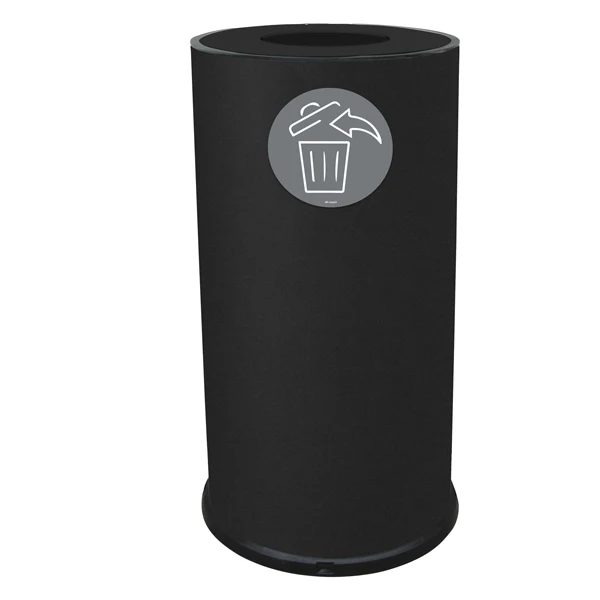 STILCASA - 871-N - Contenitore per raccolta differenziata - 1 scomparto - 70 L - nero - Stilcasa - 102083 - Conf. da 1 Pz.