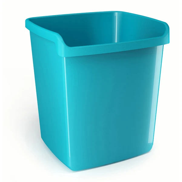 ARDA - 8116TU - Cestino gettacarte Mydesk - altezza 32,3 cm - 15 L - turchese - Arda - 75002 - Conf. da 1 Pz.