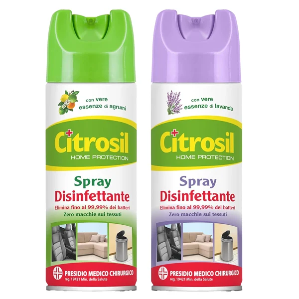CITROSIL - 7004139 - Spray disinfettante - virucida - lavanda e agrumi - 300 ml - Citrosil - 102902 - Conf. da 1 Pz.