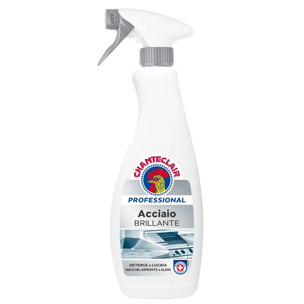 Chanteclair - 05-0703 - Detergente Professional acciaio brillante - in trigger - 700 ml - Chanteclair - 98684 - Conf. da 1 Pz.