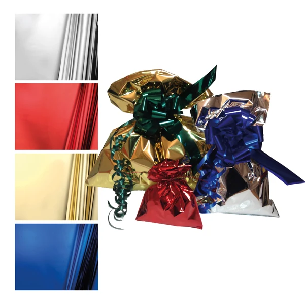PNP - U-814ARRRO - Busta regalo - senza patella adesiva - 40 x 60 cm - 30 micron - PPL - metal lucido - rosso - PNP - conf. 25 pezzi - 72985 - Conf. da 1 Pz.