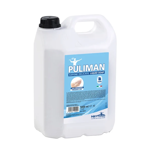 NETTUNO - 00233 - Sapone liquido Puliman - lavanda - Nettuno - tanica da 5 L - 45025 - Conf. da 1 Pz.