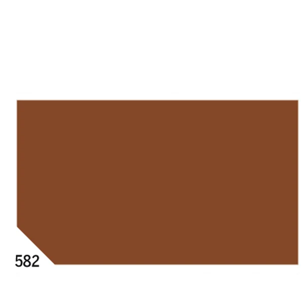 REX SADOCH - KV106582 - Carta velina - 50 x 70 cm - 20 gr - marrone 582 - Rex Sadoch - busta 26 fogli - 67643 - Conf. da 1 Pz.
