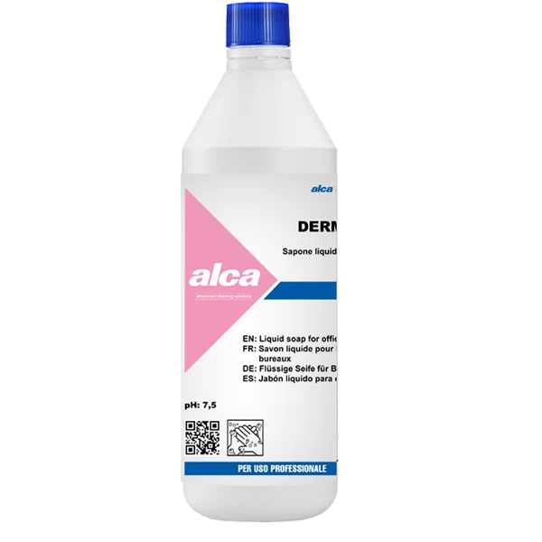 ALCA - ALC576 - Sapone liquido Derman - fiorito - Alca - flacone da 1 L - 74139 - Conf. da 1 Pz.