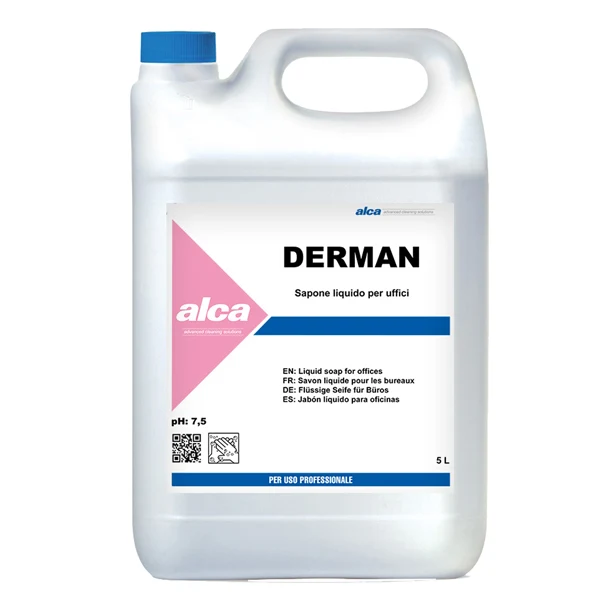 ALCA - ALC575 - Sapone liquido Derman - fiorito - Alca - tanica da 5 L - 74140 - Conf. da 1 Pz.
