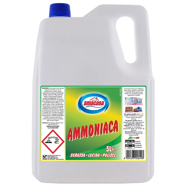 AMACASA - 100504006498 - Ammoniaca classica - 5 L - Amacasa - 99933 - Conf. da 1 Pz.