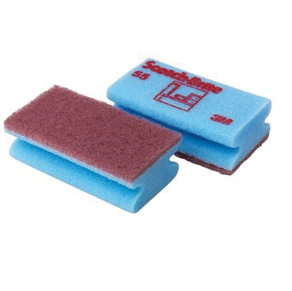 SCOTCH-BRITE - 7000037575 - Spugne accoppiate - blu - Scotch-Brite - conf.10 pezzi - 91813 - Conf. da 1 Pz.