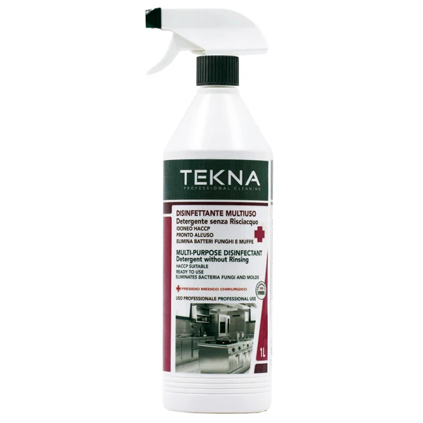 Tekna - K012 - Disinfettante multiuso - senza risciacquo - 1 L - Tekna - 95915 - Conf. da 1 Pz.
